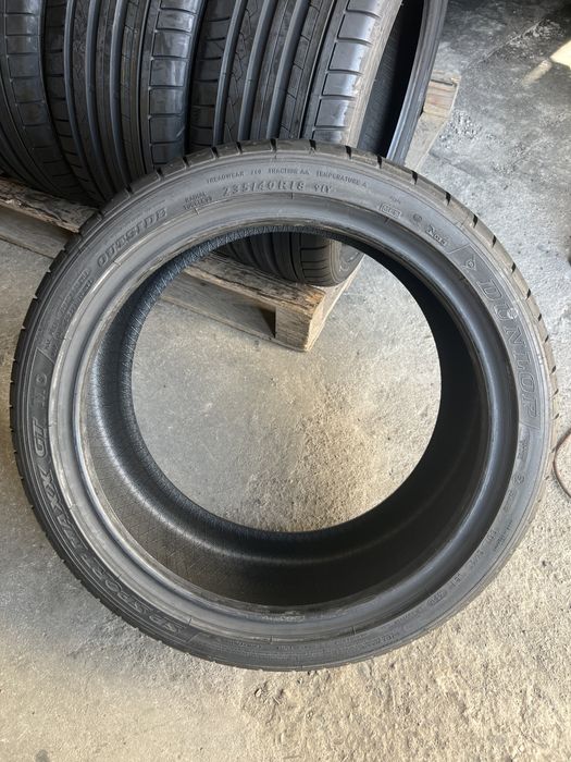 4 anvelope de vara 235/40/18 Dunlop profil NOU!