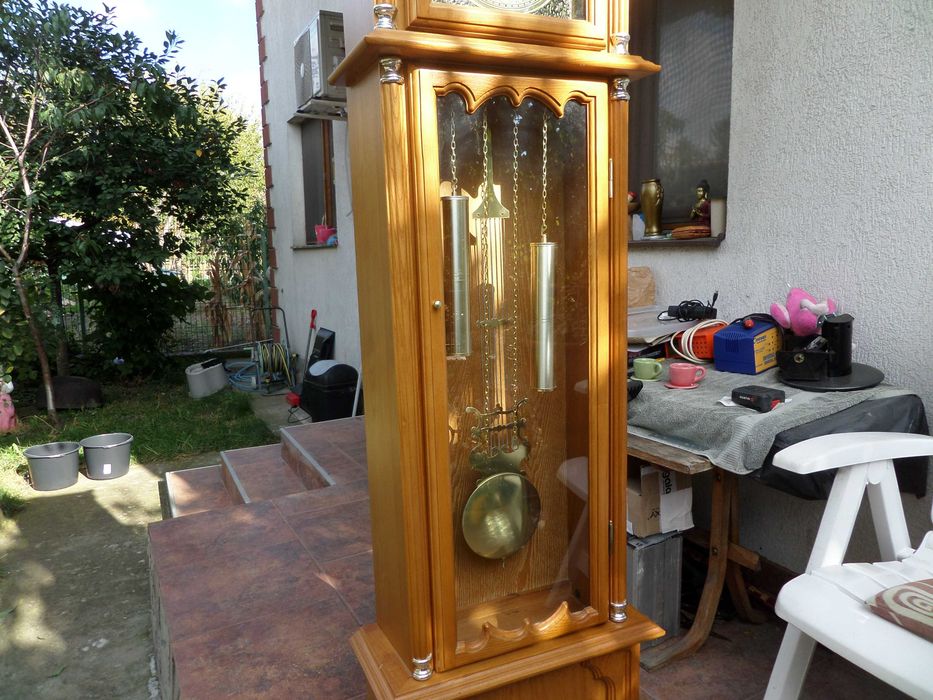 Ceas de podea cu pendulă Meister Anker – Quartz Radio-Controlled (Reglare Automată) Impecabil ,180cm superb