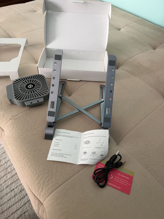 Laptop stand 10-16inch стойка с вентилатол