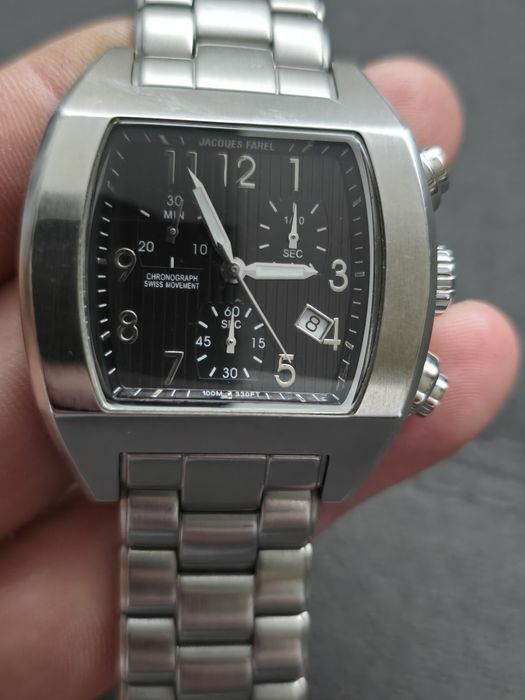 Ceas Quart cronograf Jacques Farel