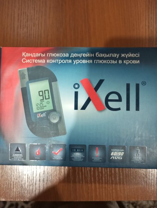 Глюкометр iXell в отличном состоянии