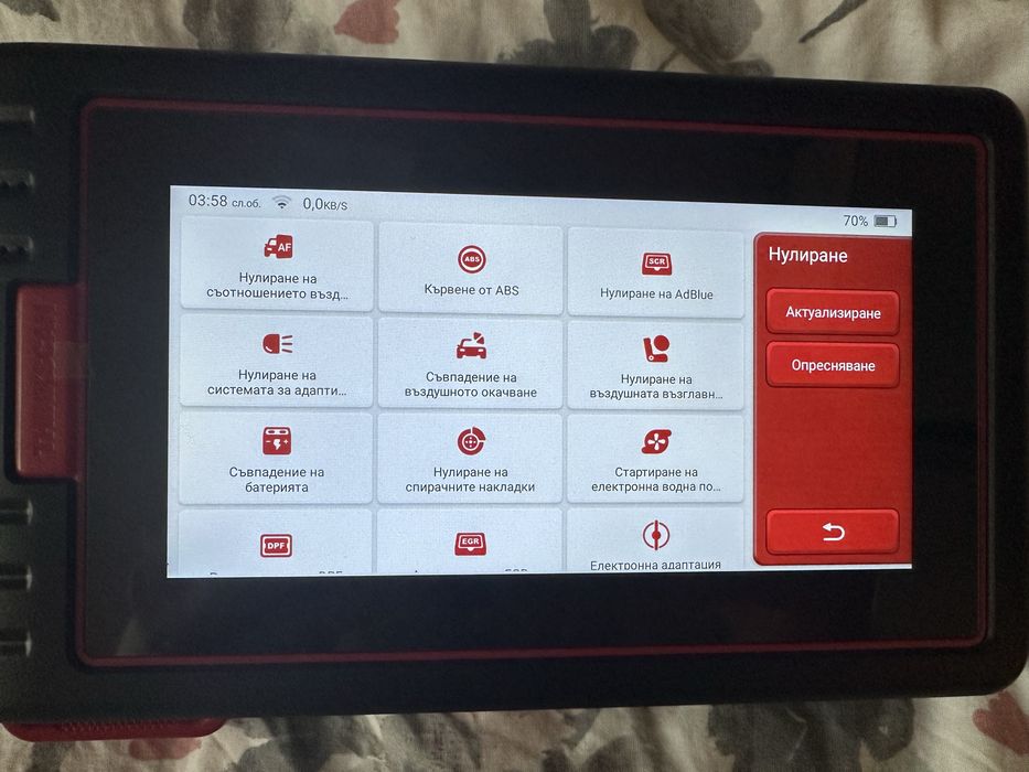 OBD diagnostic tool thinkcar max 2 диагностика