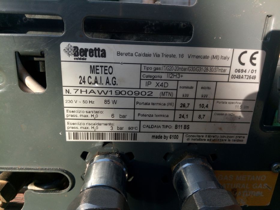 Centrală beretta 24kw