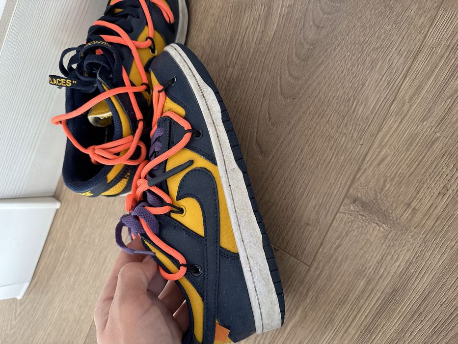 Nike dunk коллабарация с off white