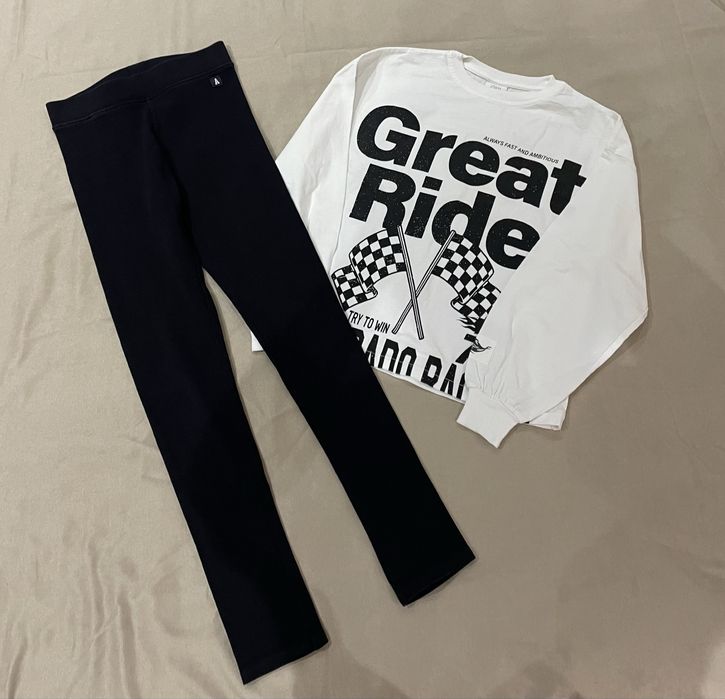 Zara костюм для девочек рост 140