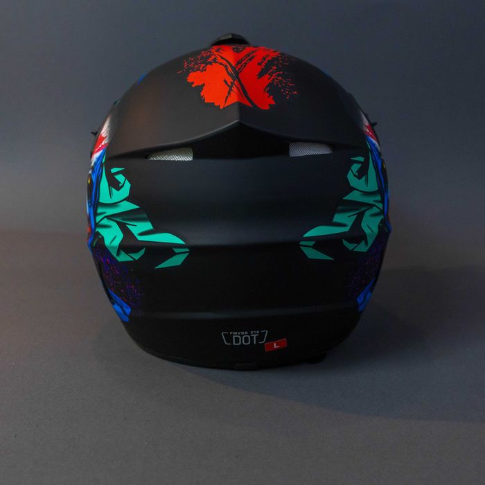 Каска с очила за ел. тротинетка , велосипед , мотокрос