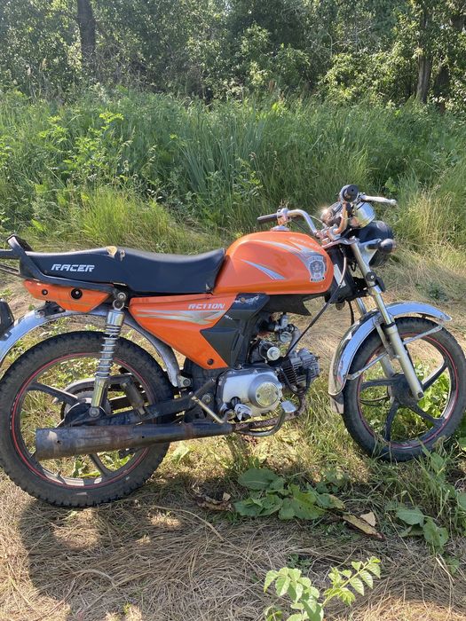 Продам мотоцикл рейсер 110куб с документами