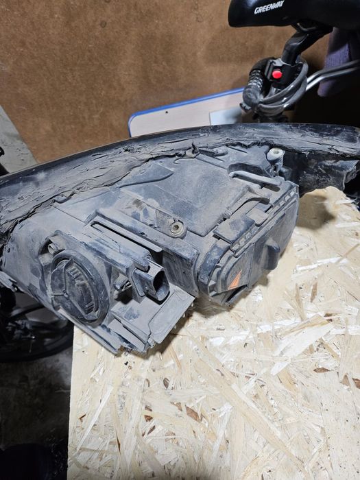 Фары Q7 билэд линза