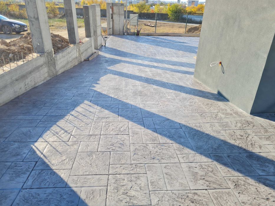 Beton amprentat vâlcea