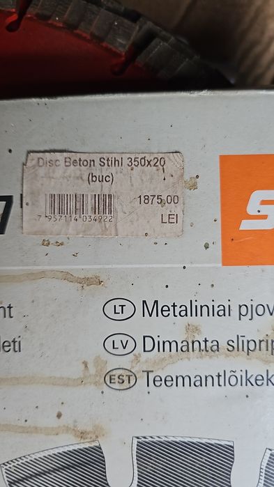 Disc stihl 350 diamantata