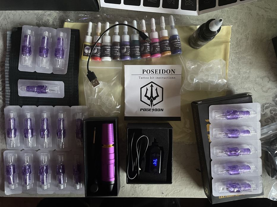 Безжична Машинка за татуировки Poseidon