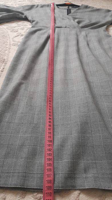 Rochie zara gri marimea M