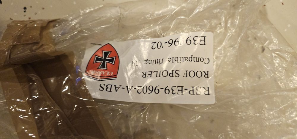 Eleron luneta  BMW  E39 model Ac Schnitzer