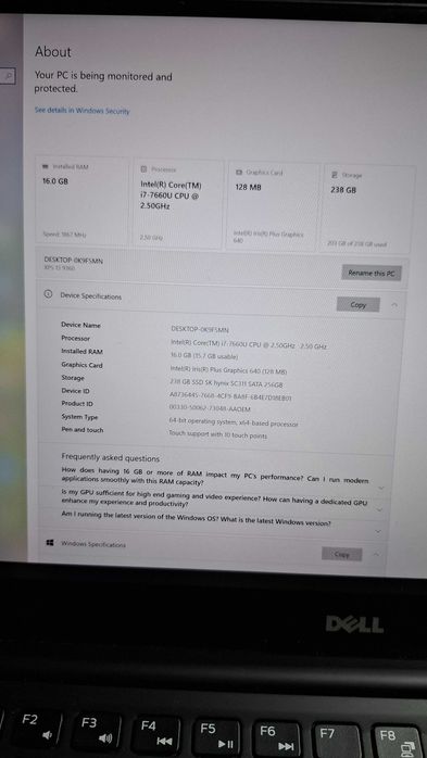 Laptop Dell XPS 13 si Dell Precision 5510