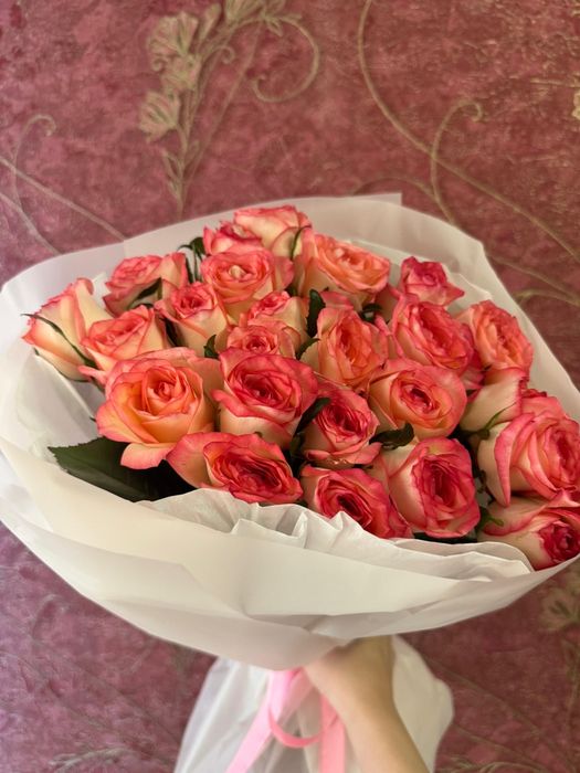 Букет роз. Красная