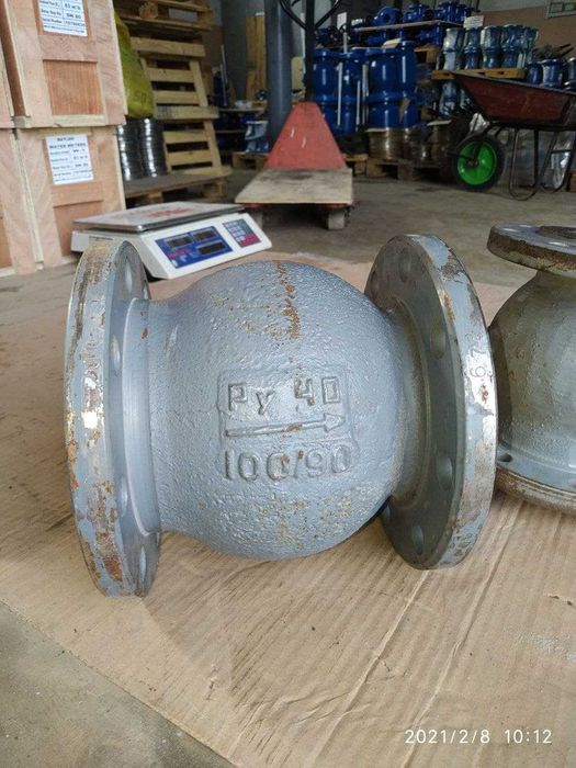 Клапан обратный чугунный, стальной Ташкент 50 - 200 (вода, пар, газ)
