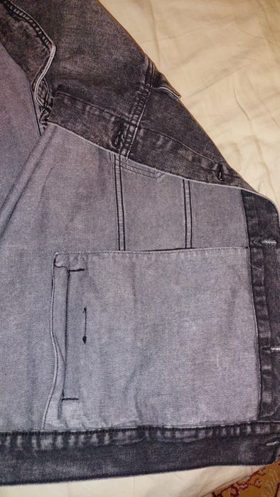 Нов дънков мъжки елек, размер гигант