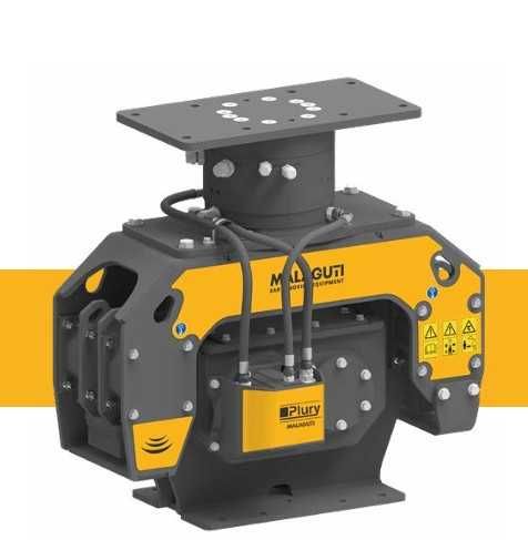 Sisteme rotatie hidraulice si mecanice pentru echipamentele MALAGUTI