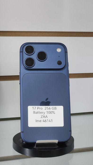 Iphone 17 pro 256gb 1 sikl 100% sim esim