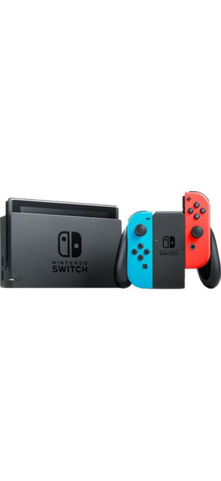 Consola NINTENDO SWITCH (with neon red  & neon blue  )