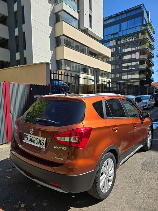 Suzuki SX4 S-Cross 4x4 AllGrip 140cp, impecabil, 2017, numai 60k Km, cu Casco si huse. Roți aliaj+ all season, revizie făcută. Non-hibrid!