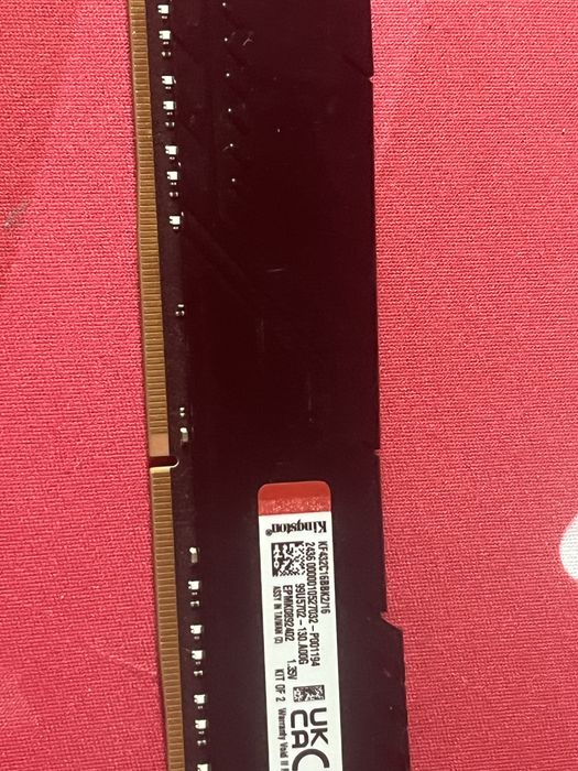 Оперативная память Ddr4 8gb huper fury 3200