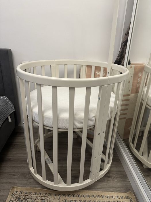 Манеж детский с пеленальным столиком