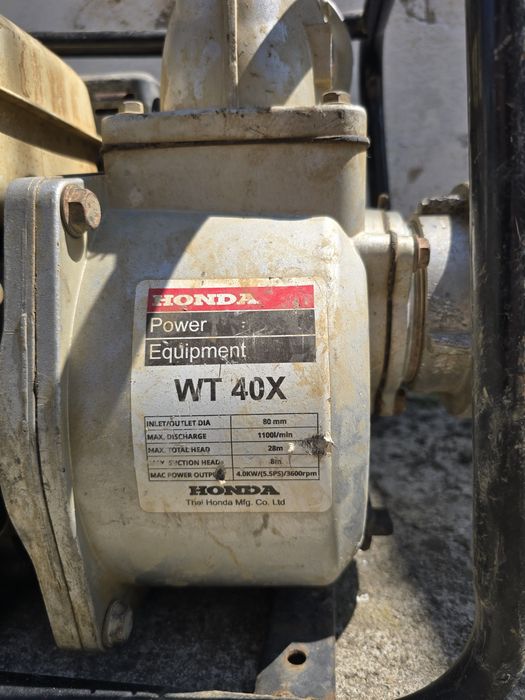 Pompa apa Honda WT40