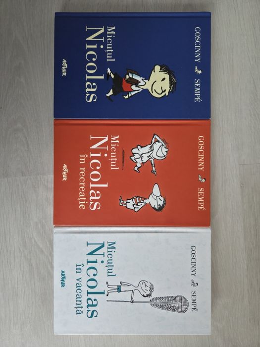 Colecție Micuțul Nicolas 1-3 - Stare impecabilă