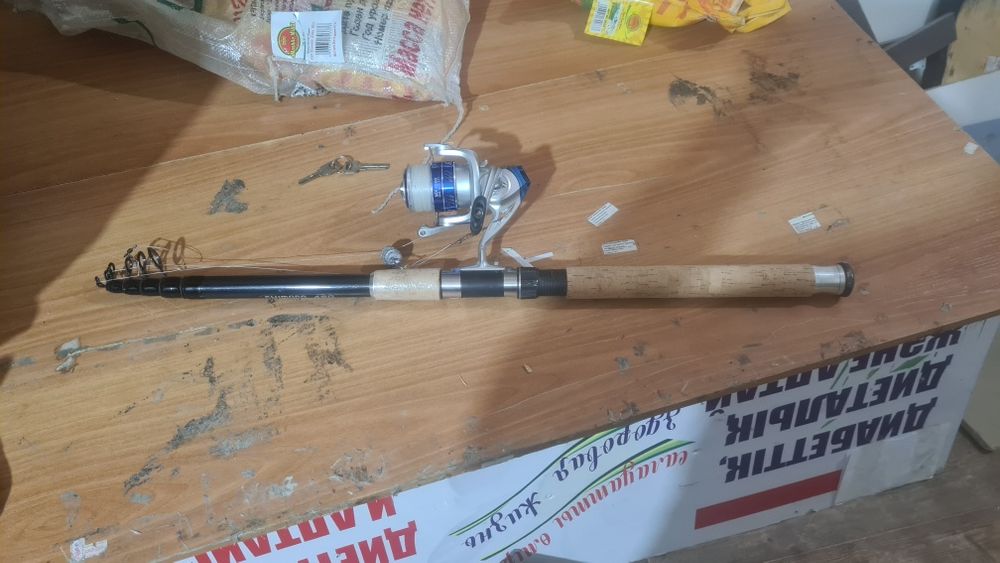 Продается удочка+сапоги