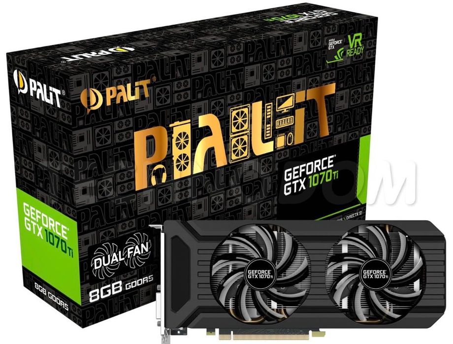 Видеокарта 1070ti DUAL