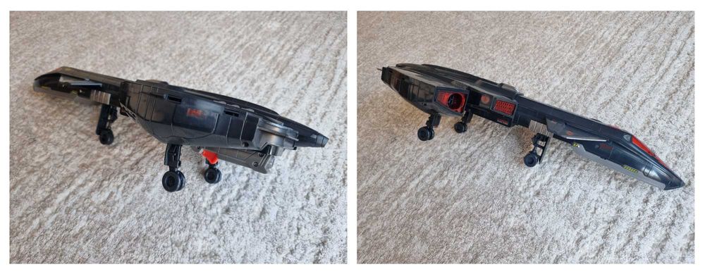 Mitraliera Nava Hasbro GI joe night raven, cu baterii, 50 cm