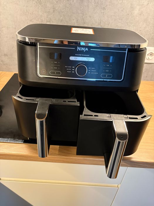 Ninja Air Fryer Dual Zone DZ400EU - фритюрник с горещ въздух, 9.5л