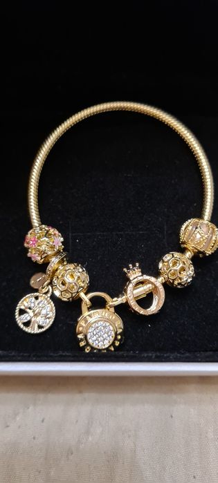 Пандора shine gold