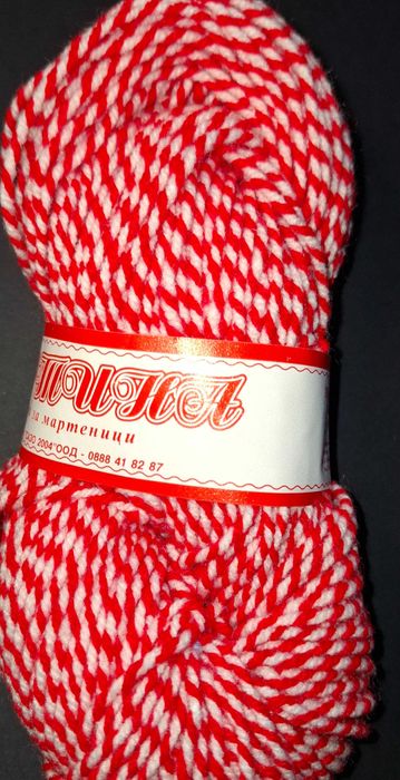 Прежда Мартина за мартеници