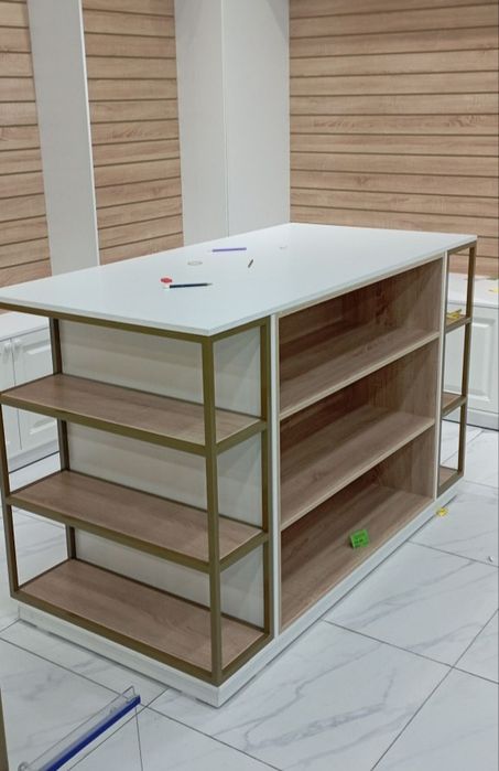 Открытый  шкаф, полки, острова для магазина, оборудование для магазина