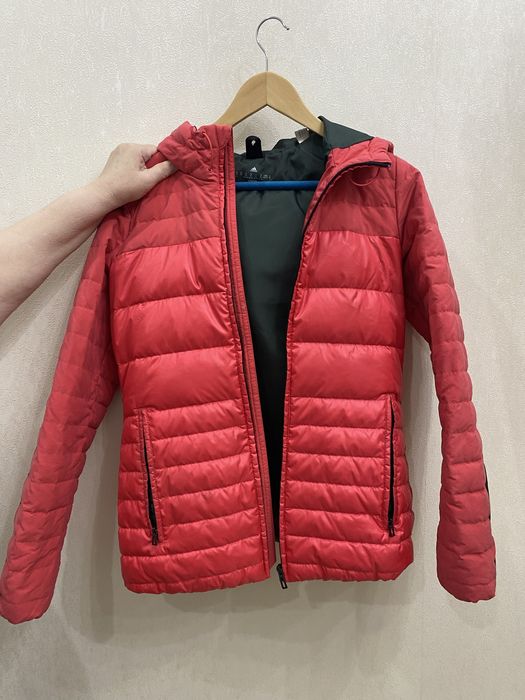 Куртка адидас розовая