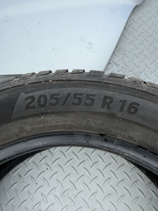 4 боря зимни гуми Michelin 205/55 R16 Dot 1514 ном 518