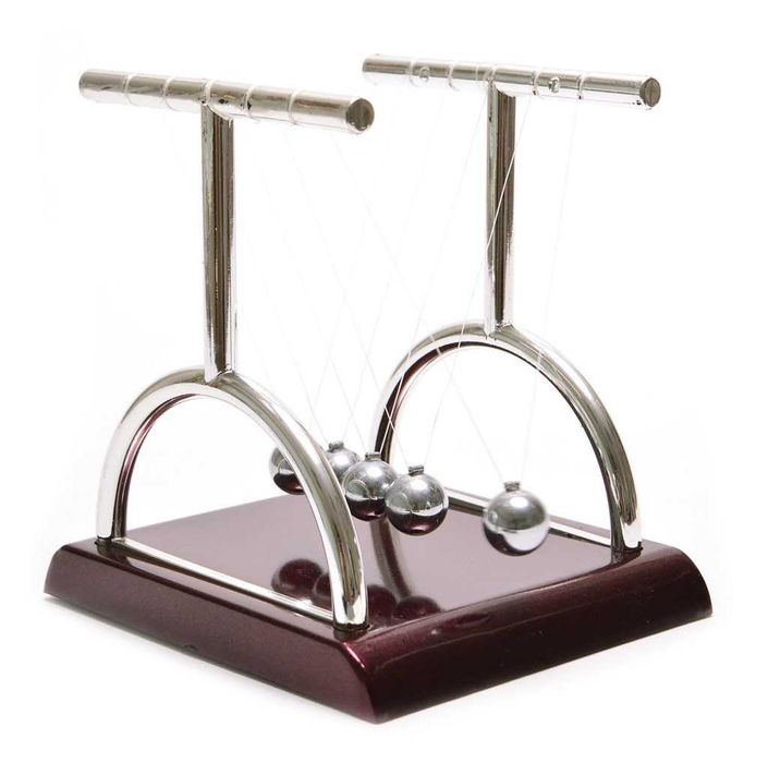 НОВА ЛЮЛКА НА НЮТОН.Люлката на Нютон.Перпетуум мобиле.Блъскащи Топчета