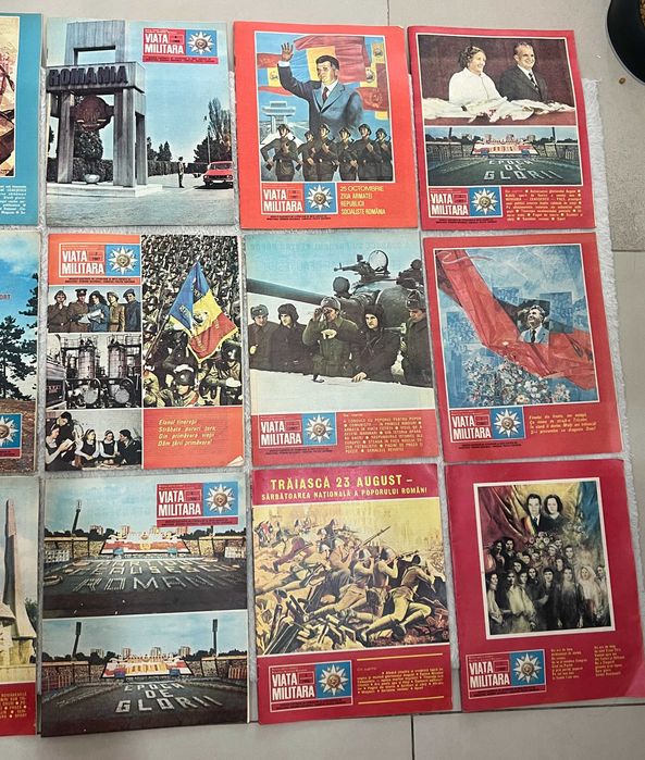 Lot reviste Viata Armatei Viata Militara anii 80 90