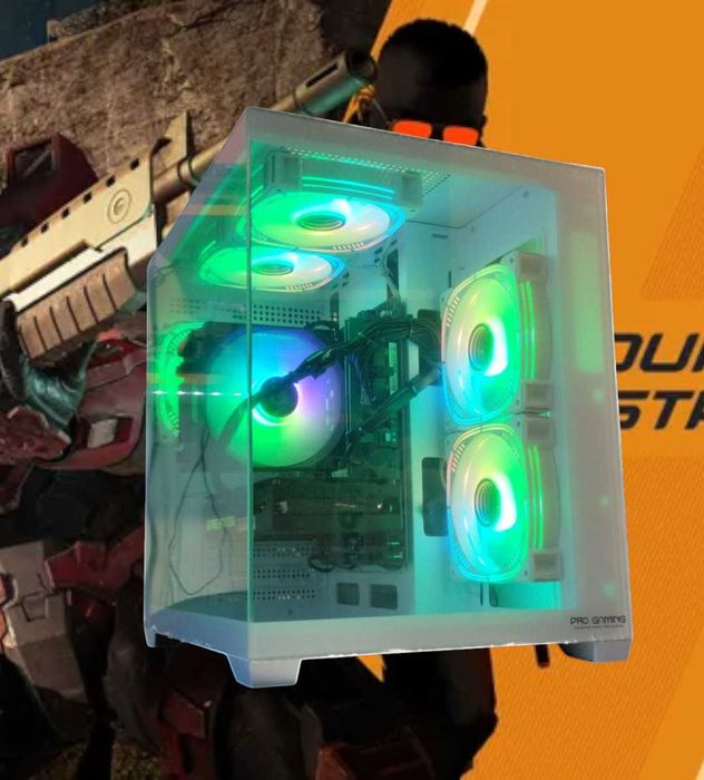 PC Gaming Ryzen 5500, 16GB DDR4, RTX 3050 8GB DDR6, 512 SSD, 1TB Hdd