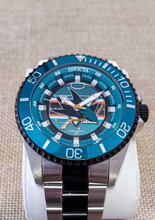 Ceas Invicta NHL San Jose Sharks Quartz – IN-42254-Barbati
