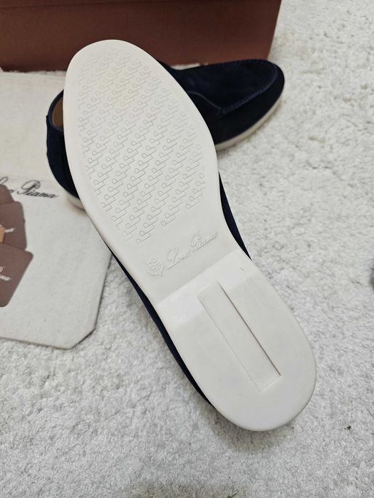 Loaferi L.P. inalti bleumarin, marimi 40-45, mocasini Premium