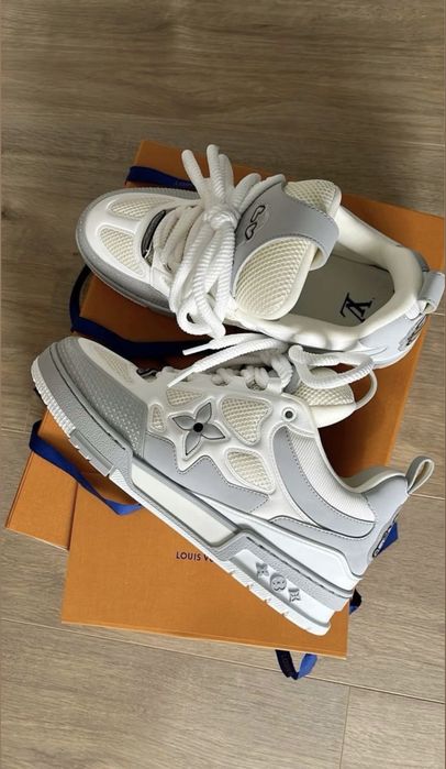 *NOU*Adidasi LV Skate Louis Vuitton Grey •PREMIUM•Verificare colet•