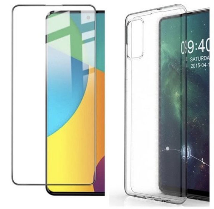Samsung A21s/A23/A33/A24/A25/A26/A27 Pachet Husa Silicon +Folie Sticla 10D