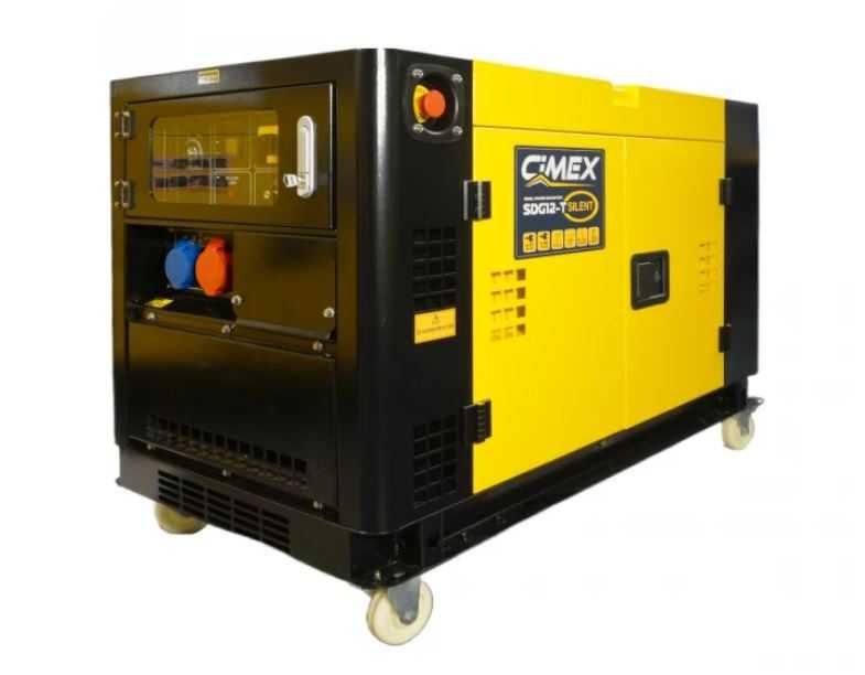 ПРОМО 12% Комбиниран дизелов трифазен/мoнофaзен генератор 12 kW ATS