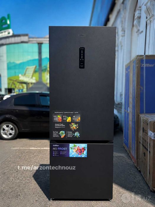 Холодильник Ziffler BRF-293BFSD No Frost Inverter