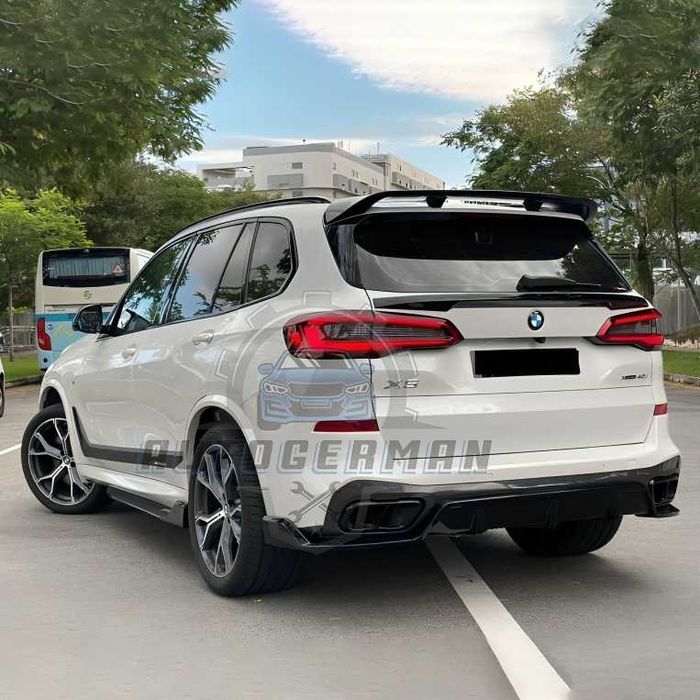 Спойлер за G05 BMW Roof лип за покрива черен гланц (2019+)