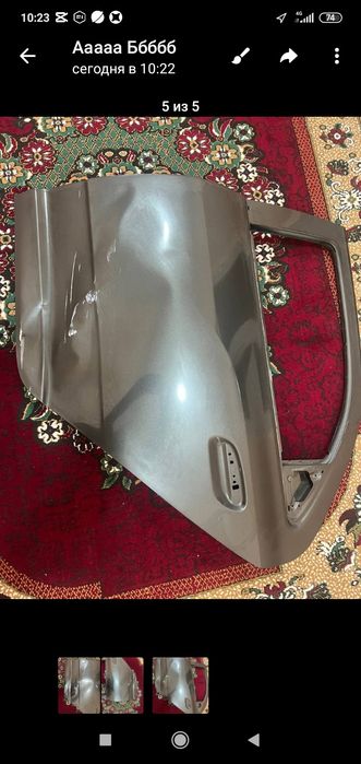 Задняя дверь левой стороны от кобальта б/у дверь оригинал