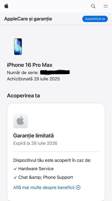 iPhone 16 Pro Max 256GB